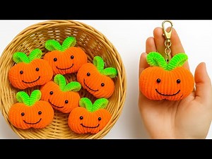 This Fall Keychain Went Viral! 🍂Simple, quick, and totally viral! DIY autumn keychain 🍁