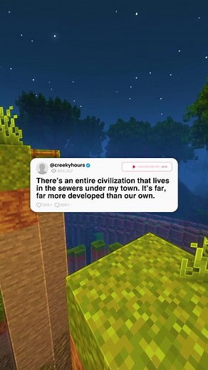 Exploring the Advanced Civilization in the Sewers | Minecraft Parkour Adventure