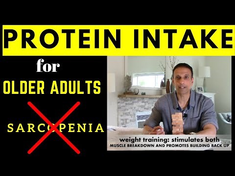 Over 60? Nutrition & Sarcopenia: older adult PROTEIN intake
