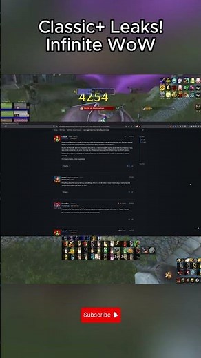Infinite WoW Classic+ Leak!