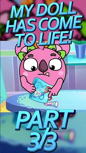 My doll comes to life 🧸 PART 3 🐨 Kids songs and nursery rhymes #educational #fokids