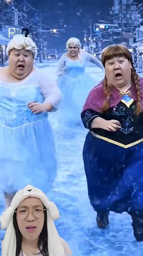 ADEK jadi ANNA ELSA tapi KAKAK GA TERIMA 🤣‼️ #shorts