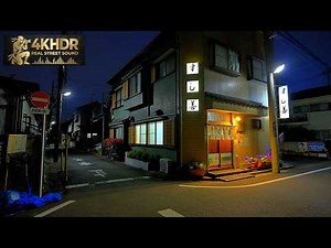 Quiet Suburban Walk in Tokyo from Dusk to Night | Japan 4K HDR