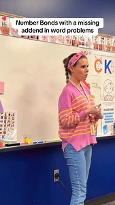 27K views · 1.3K reactions | Number Bonds with a missing addend in word problems! Comment MATH 燐 *resources available in my TPT #mathematics #math #mathforkids #teaching #numbers | Mrs. Peters Class | Facebook