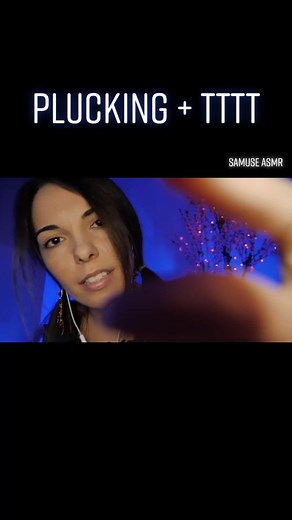 au revoir négativité 💛 #asmr #asmrvideo #plucking #pluckingasmr #samuseasmr #ttt