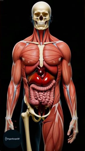 From Skin to Heart and Skeleton in 3D Animation 🫀💀