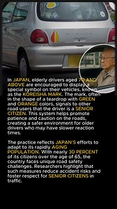 IN JAPAN, OLDER AGE DRIVERS DISPLAY KÖREISHA MARK ON CARS SO OTHERS DRIVE CAREFULLY AROUND THEM. | The World You Never Knew