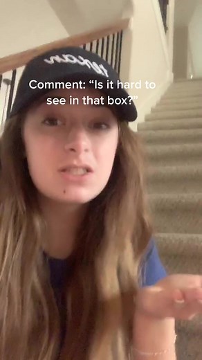 I literally can’t see anything that’s why I reshoot a lot 😬 #amazonbox #fyp #foryou #4yp #4u #4you