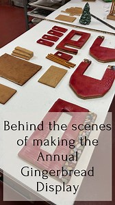 4.1K views · 59 reactions | It's beginning to look a lot like Christmas!  It's officially our favorite time of the year here at The Swiss Colony! We finally get to see the magical Gingerbread Display that Sharon and Jim create. Here are some behind the scenes of this year's Gingerbread Display before it is all finalized! Stay tuned for the reveal... | The Swiss Colony | Facebook