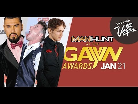 MANHUNT at GayVN Awards 2018