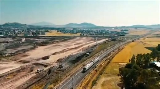 2.2K views · 100 reactions | የ AMG EDR ሐዲድ ግንባታ ፕሮጀክት ፣ AMG - EDR rail line connection project progress | Ministry of Transport and Logistics - Ethiopia | Facebook