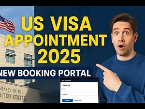 How to Book US Visa Appointment in 2025 | New Portal Step-by-Step Tutorial