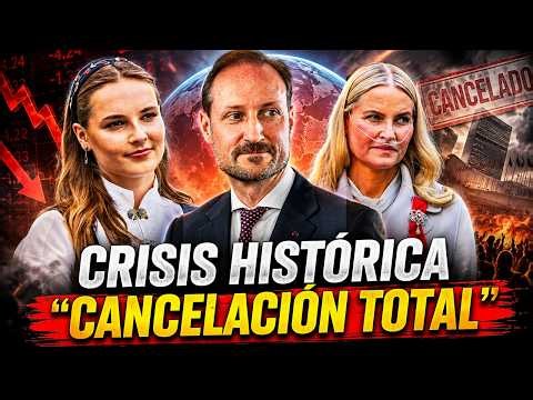 HISTORIC CRISIS in NORWAY due to Mette-Marit's OPERATION: TOTAL CANCELLATION