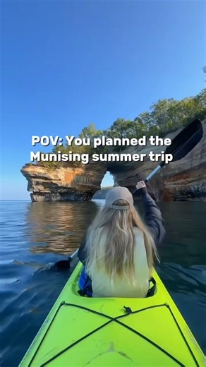 24K views · 130 reactions | This could be you in just a few weeks!  Discover the best ways to explore Munising this spring  https://bit.ly/42EdTdR  @thewanderingmichigander | Munising Visitors Bureau | Facebook