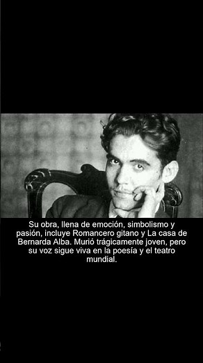 ¿Quién fue Federico García Lorca? #FedericoGarcíaLorca #PoesíaEspañola #Teatro #Literatura #QuiénFue