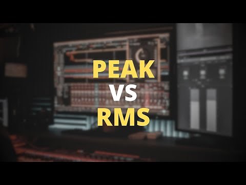 The difference between Peak and RMS compression