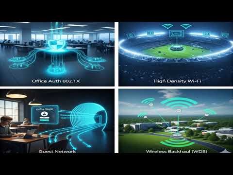 Decoding Wi-Fi: Secure Logins and Wireless Backhaul