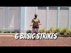 6 striking and blocking techniques in Arnis