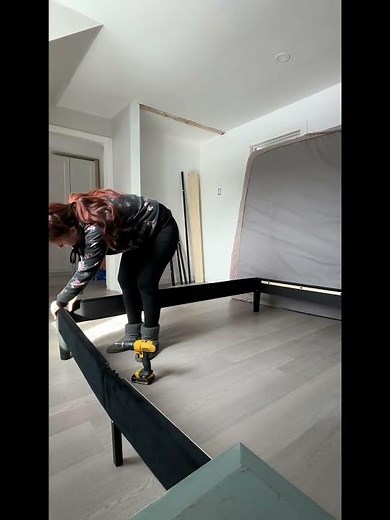 King bed frame assembly overview | Wayfair Find | Love it!!