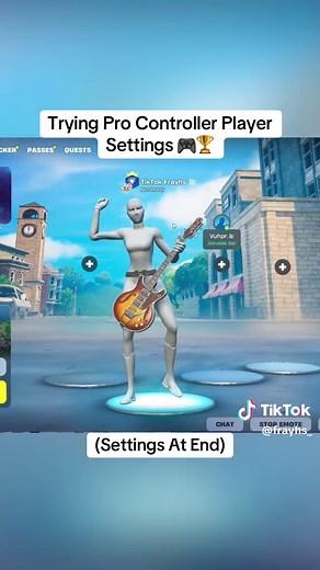 Trying T3eny Controller Settings for Fortnite