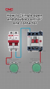 How to "single open and double control" one contactor? Try CNC AC contactor with durability and reliability for household and industrial electric Join CNC family for more electrical appliances and technical stuff,even more potential business success! . . . #cncelectric #electric #electricalswitchgear #switchgear #powersupply #accontactor #mcb #circuitbreaker #electrical #technology OR directly contact us for your business cooperation demand with we CNC Electric: Lanm. Email: cncele@cncele.com. W