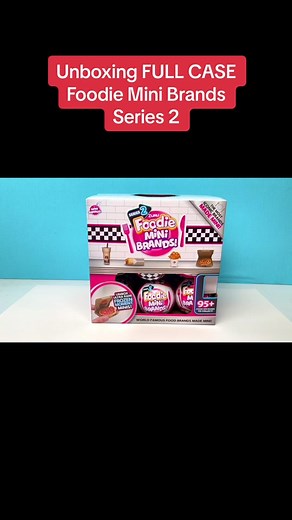 Unoxing a full case of Foodie Mini Brands Series 2!!! #minibrands #foodieminibrands #foodieminibrandsseries2