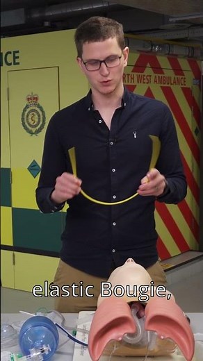 Bougie-Assisted Intubation | Emergency Airway Skill #intubation #airwaymanagement #emergencyairway