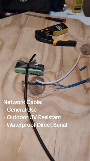 Just 3 different kinds of network cables. #techtips