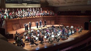 Our season-ending concert production of Beethoven's opera "Fidelio" opens tonight, and we're absolutely thrilled! Here's a clip of the finale from rehearsal. | San Francisco Symphony