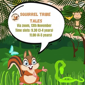 ‼️ATTENTION EVERYONE‼️ The Squirrel Tribe brings you yet another custom-tailored story session that would be an hour long ⏰, have your little one exploring the squirrel tribe kit 🎨 and include many interactive segments that will be great fun!! 🥳 𝐒𝐢𝐠𝐧 𝐮𝐩 𝐰𝐢𝐭𝐡 𝐮𝐬 𝐛𝐲 𝟐𝟗𝐭𝐡 𝐎𝐜𝐭𝐨𝐛𝐞𝐫 𝟐𝟎𝟐𝟏 (𝐅𝐫𝐢𝐝𝐚𝐲) 𝐚𝐧𝐝 𝐛𝐞 𝐞𝐥𝐢𝐠𝐢𝐛𝐥𝐞 𝐟𝐨𝐫 𝐚𝐧 𝐞𝐚𝐫𝐥𝐲 𝐛𝐢𝐫𝐝 🕰 🦜 𝐝𝐢𝐬𝐜𝐨𝐮𝐧𝐭 𝐚𝐬 𝐰𝐞𝐥𝐥! Wanna know more?? Do drop us a DM!! Slots are filling up fast so sign up