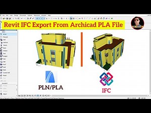 | Revit IFC file Export into Archicad PLA format | Archicad tutorial 2022 | rkvideo1 |