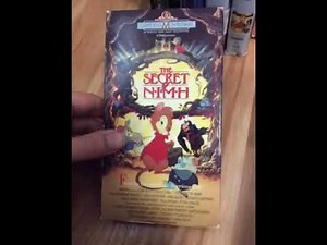 My Don Bluth Vhs Collection Part 1