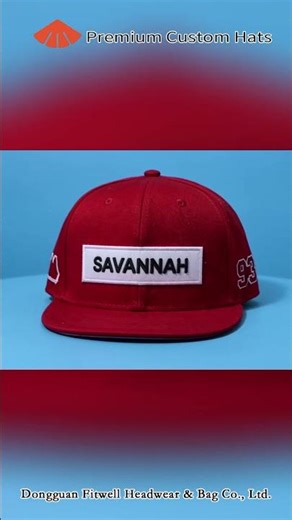 Custom Snapback Hats | Personalized “SAVANNAH” Cap Collection | OEM & Bulk Customization