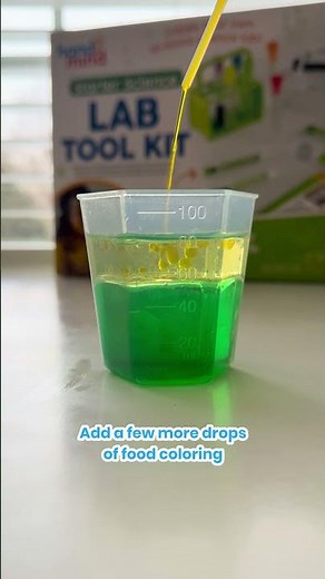 Visually explore the density of liquids! 🌈