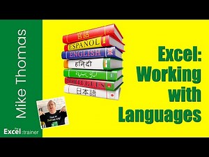 Excel: Translation and Language Detection