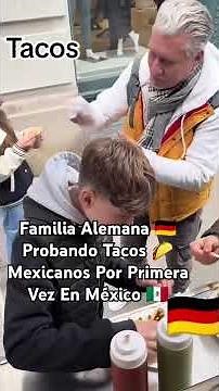 Foreigners try Mexican food for the first time, part 2 #mexico #mexicanfood #culture #food