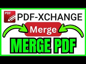 How To MERGE PDF In PDF XChange Editor (QUICK & EASY) 2026