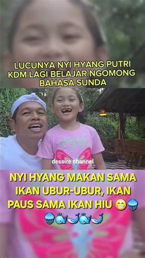 Nyi Hyang Makan Sama Ikan Ubur-ubur #kdm #shorts