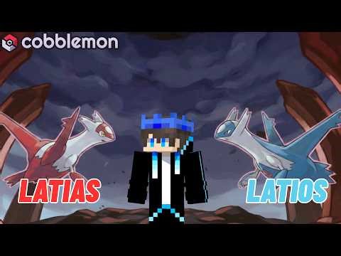 I Actually Caught Latios AND Latias back-to-back | Minecraft Cobblemon | #minecraft #cobblemon