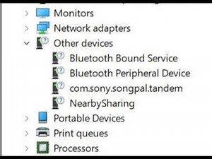 📶 Bluetooth bound service driver for Windows