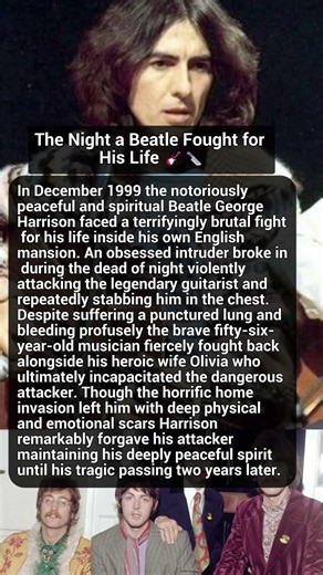 The Night a Beatle Fought for His Life 🎸🔪