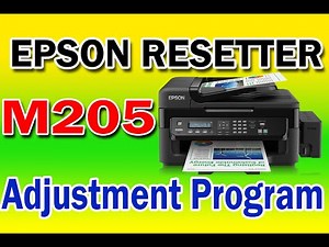 Epson M205 Adjustment Program