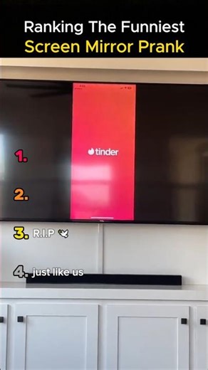 Ranking The Funniest Screen Mirror Prank 😂📱