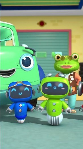 Can You Sing All The Lyrics? 🎤 Gecko's Sing-Along Challenge! #geckosgarage #shorts #cartoonsforkids