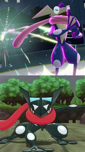 Ash Greninja vs Mega Greninja [Pokemon Ultra sun - Pokemon Legend ZA]
