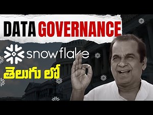 Data Governance in Snowflake Explained in Telugu | Snowflake Tutorials in Telugu | Brolly Academy
