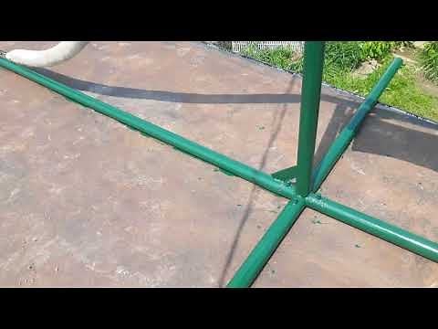 Built a cattle oiler to try and control flies