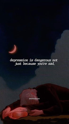 Depression rewrites your identity🪽Original poem by TheFallenPoet.\n #poetry #quotes