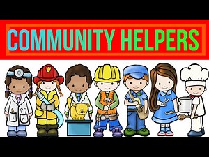 Community Helpers for Kindergarten | Jobs and Occupations for Kids | Our Helpers |People Who Help Us