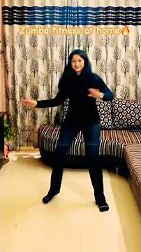 Zumba Fitness at Home 🔥 #zumba #dance #fitwithreet #yutubeshorts